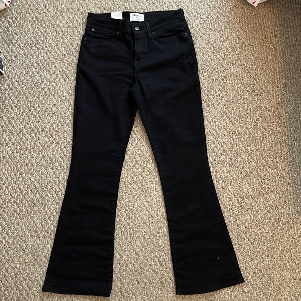 Mid Rise Boot Cut Jeans